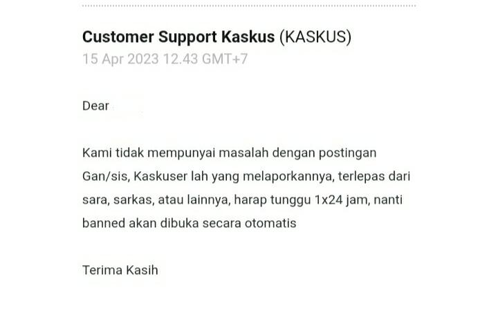 Pendapat sekaligus saran terkait dengan pelaporan postingan oleh kaskuser lain.