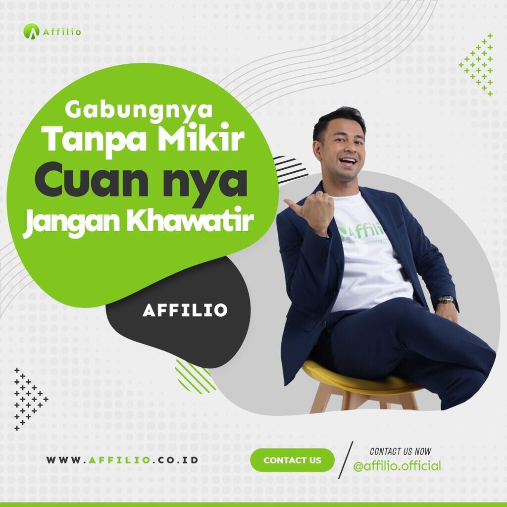 Toko Affilio Solusi Peluang Usaha Tanpa Modal Bareng Raffi Ahmad
