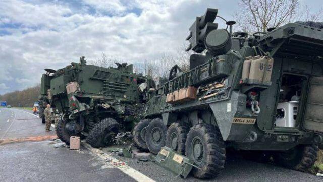MaxxPro dan M-SHORAD Milik US Army Bertabrakan di Jerman, 7 Personel Luka-Luka