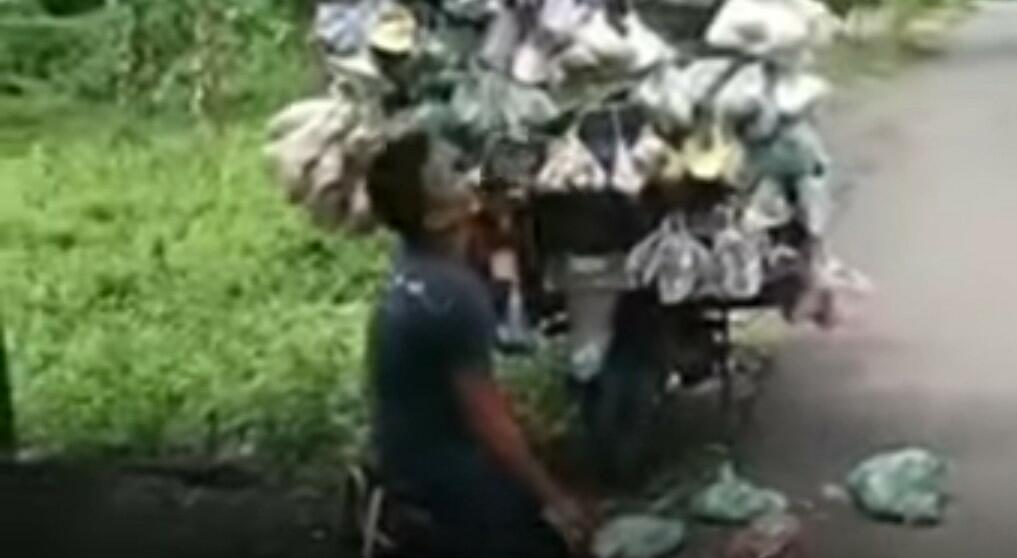 Viral Tukang Sayur Banting dan Lempar Dagangannya Sendiri, Ternyata Ini Penyebabnya!