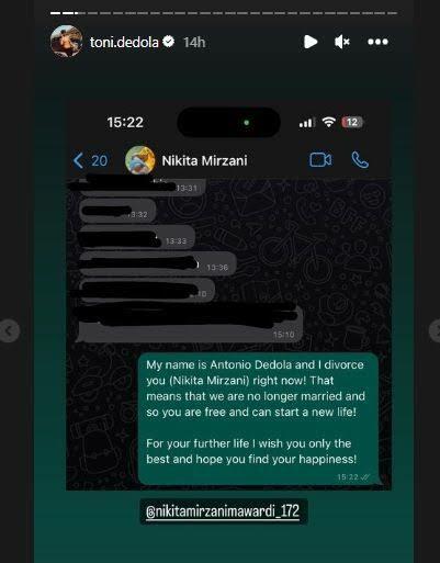 Nikah Sama Bule, Nikita Mirzani Malah Diceraikan Lewat WhatsApp! Begini Isi Chat-nya!