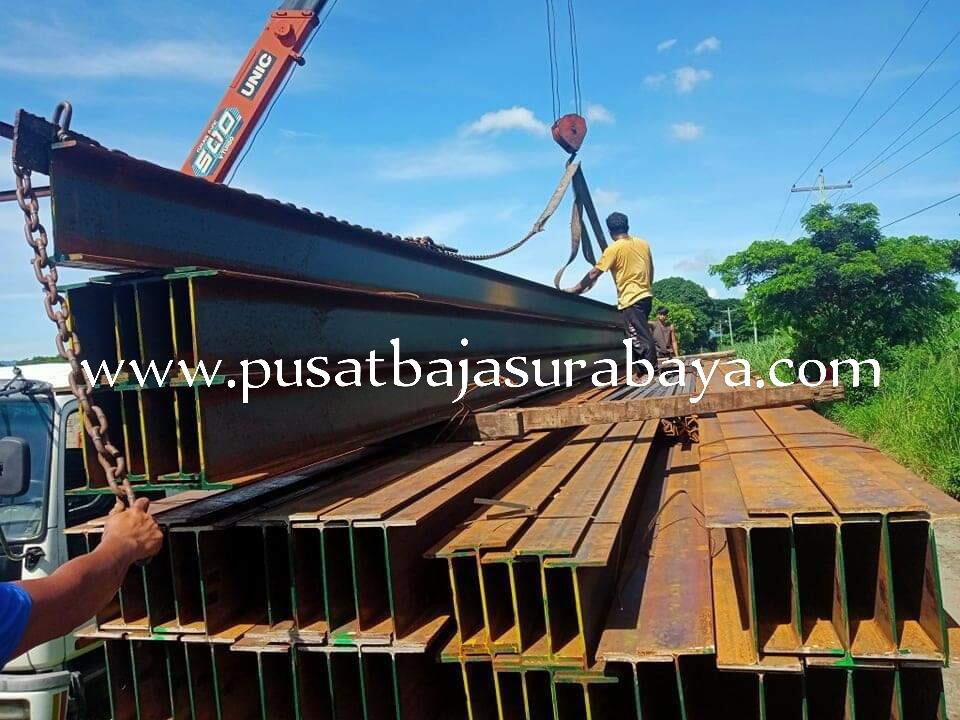 Besi WF Baja WF I WF Wide Flange I Beam Baja Kontraktor Besi WF SNI