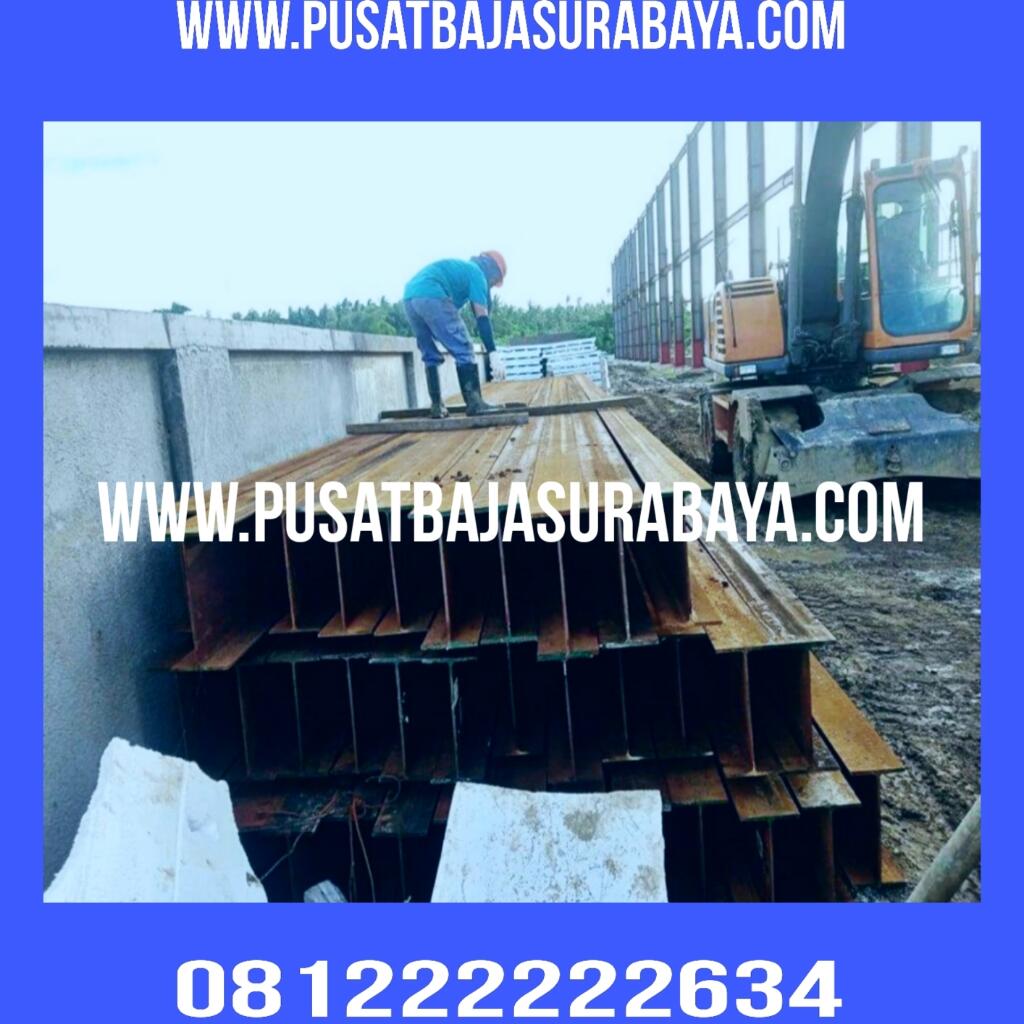 Besi WF Baja WF I WF Wide Flange I Beam Baja Kontraktor Besi WF SNI