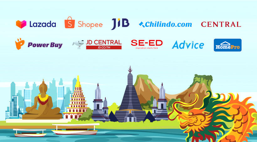 Jasa Order Thailand Online Shop (Lazada, Shopee, JIB, Central, Power Buy, etc.)