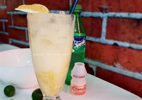 Es Yakult Sprite | Minuman Segar dengan Rasa yang Menggugah Selera