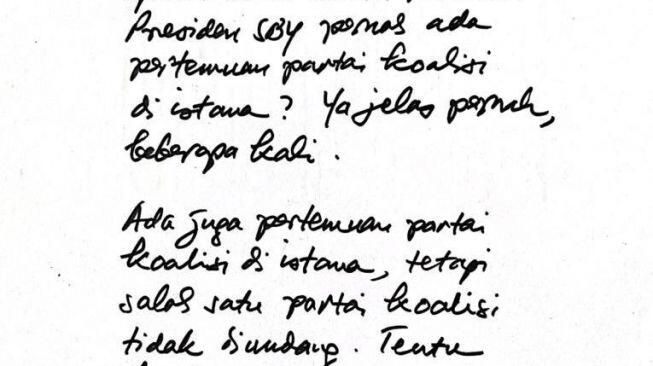 Bukan Hanya Jokowi, Anas Urbaningrum Sebut SBY Juga Sering Kumpul Koalisi di Istana