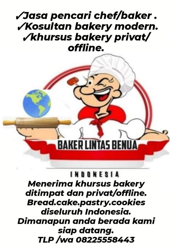 Khursus bakery privat/offline dari baker lintas benua