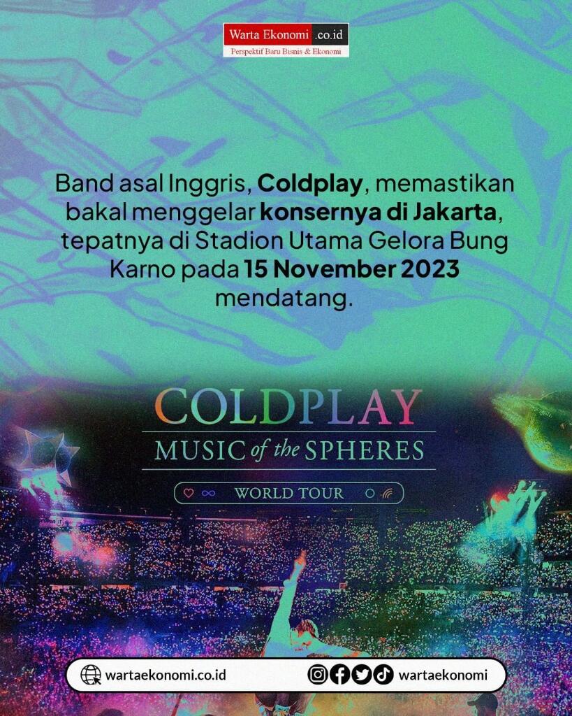 Mengintip Prediksi Tiket Coldplay 