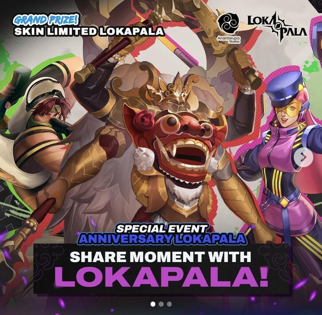 Lokapala Moba, "Event Sambut Anniversary ke-3 dan Roadmap Tournament"