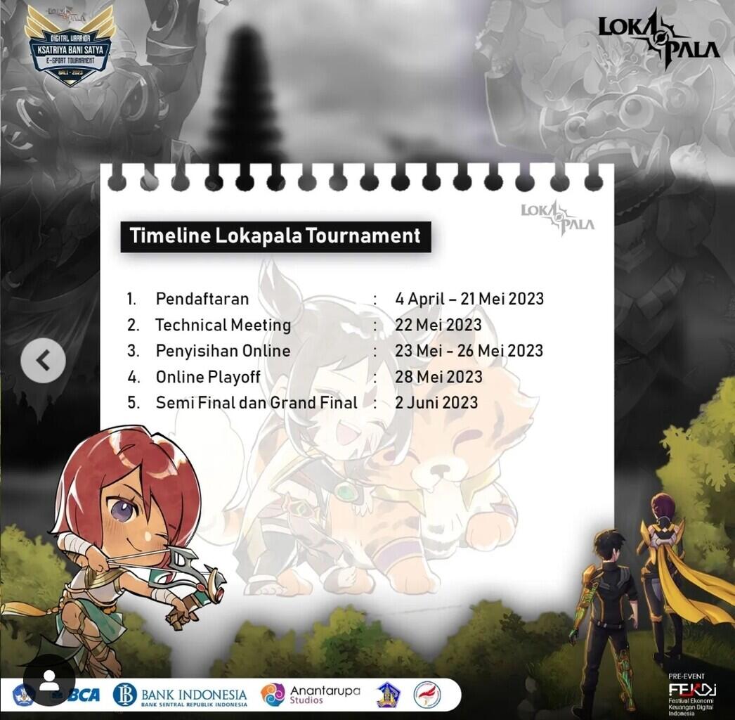 Lokapala Moba, &quot;Event Sambut Anniversary ke-3 dan Roadmap Tournament&quot;