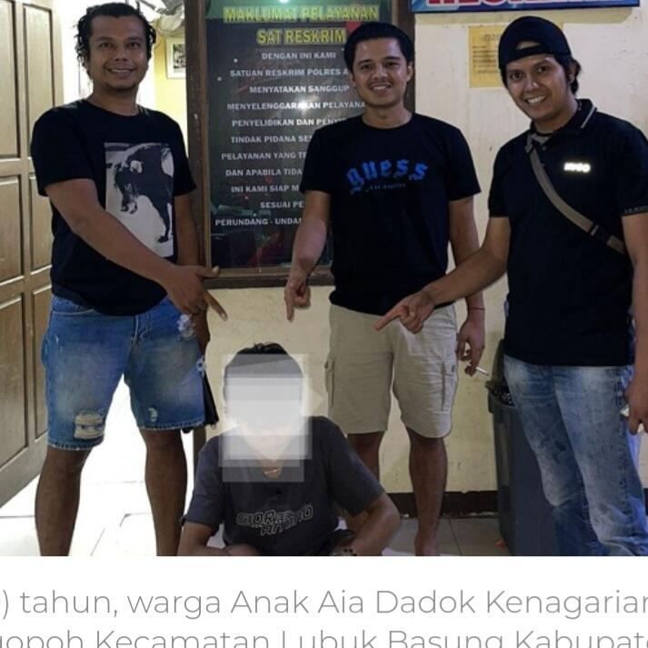 Delapan Bulan Kabur Usai Hamili Pacar, Pria asal Agam Ditangkap di Padang