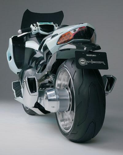 Suzuki G-Strider | Motor Futuristik dan Unik, Tapi Tidak Pernah Diproduksi Massal