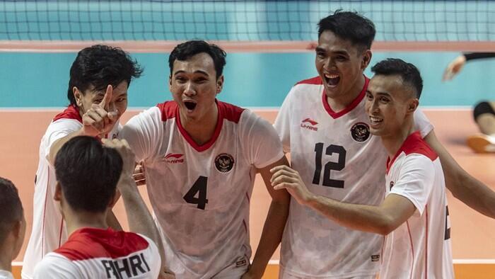 Voli Putra Indonesia Sabet Emas dan Kalahkan Kamboja di Asean Games 2023