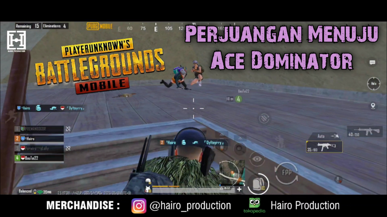 &#91;Video&#93; PERJUANGAN MENUJU ACE DOMINATOR - PUBG MOBILE