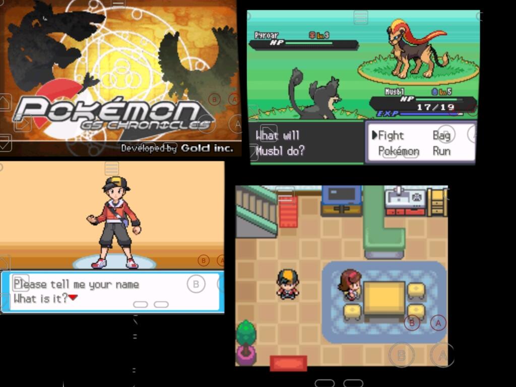 Main Pokemon Gba Mod fanmade gann.. :v