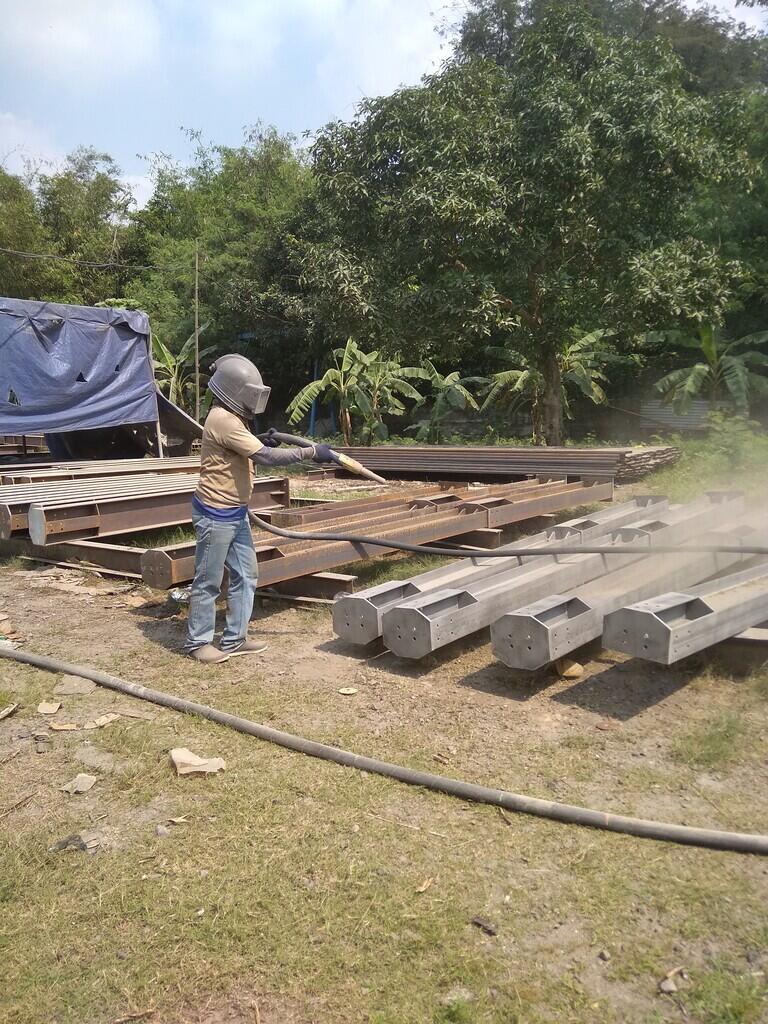 Jasa sandblasting surabaya,krian,mojokerto,mojosari,jombang