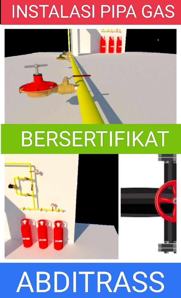 Abditrass Jasa Instalasi Pipa Gas dapur di Citra Indah City Jonggol