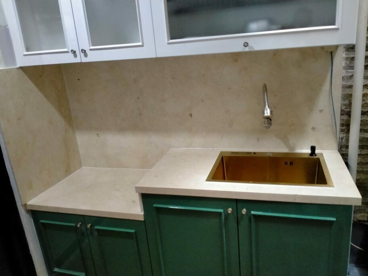 Meja Dapur Marmer Granit