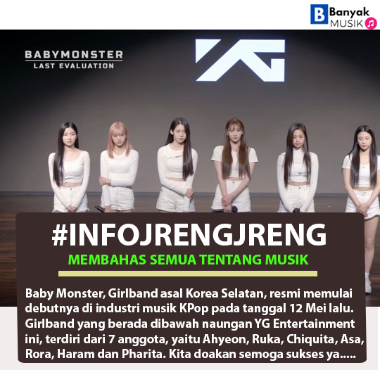 Girlband Korea Selatan Baby Monster (Baemon) Resmi Debut Pada 12 Mei 2023