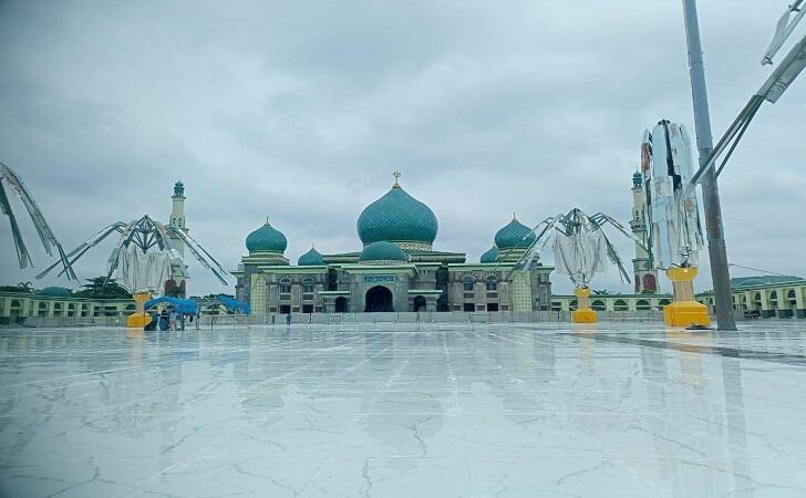 Telan Anggaran Rp 42 M, Payung Elektrik Proyek Tiruan Masjid Nabawi Gagal Total