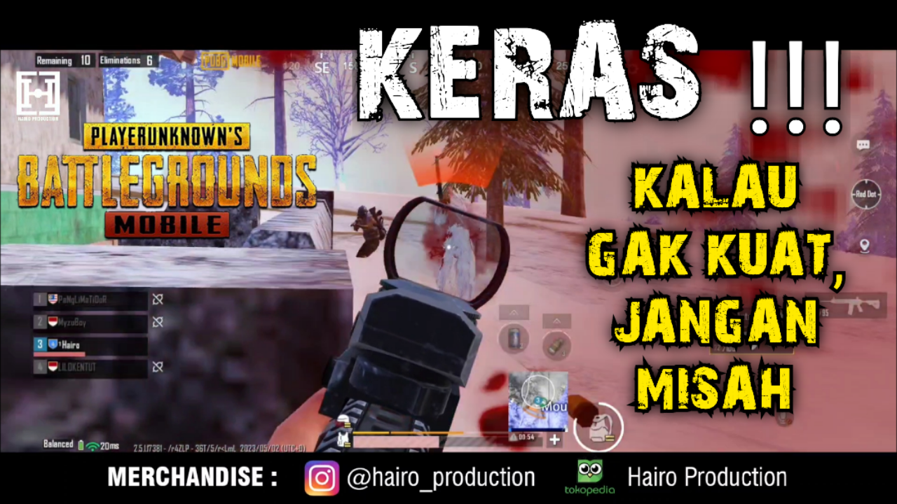 &#91;Video&#93; KERAS !!! KALAU GAK KUAT, JANGAN MISAH - PUBG MOBILE