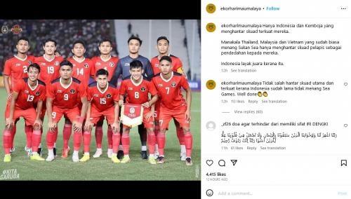 Media Malaysia Sebut Indonesia Juara karena Thailand dan Vietnam Turunkan Tim Lapis 2