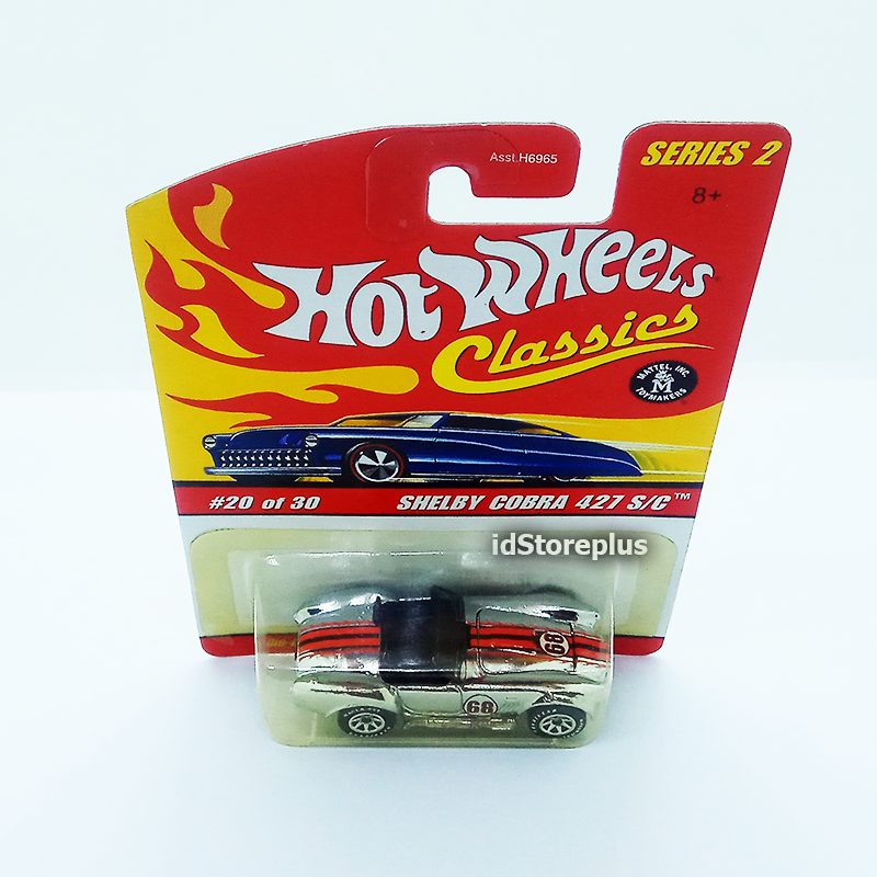 Hot Wheels Classics Series 2 - Chevrolet Camaro Cabriolet 1967, Chrome, édition Limitée, Boîte Non Ouverte (2005)