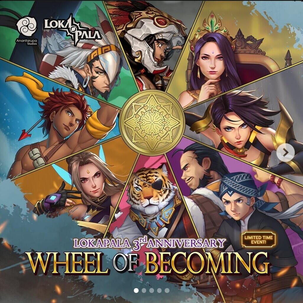 Lokapala Update Anniversary ke-3, "The Wheel of Becoming"