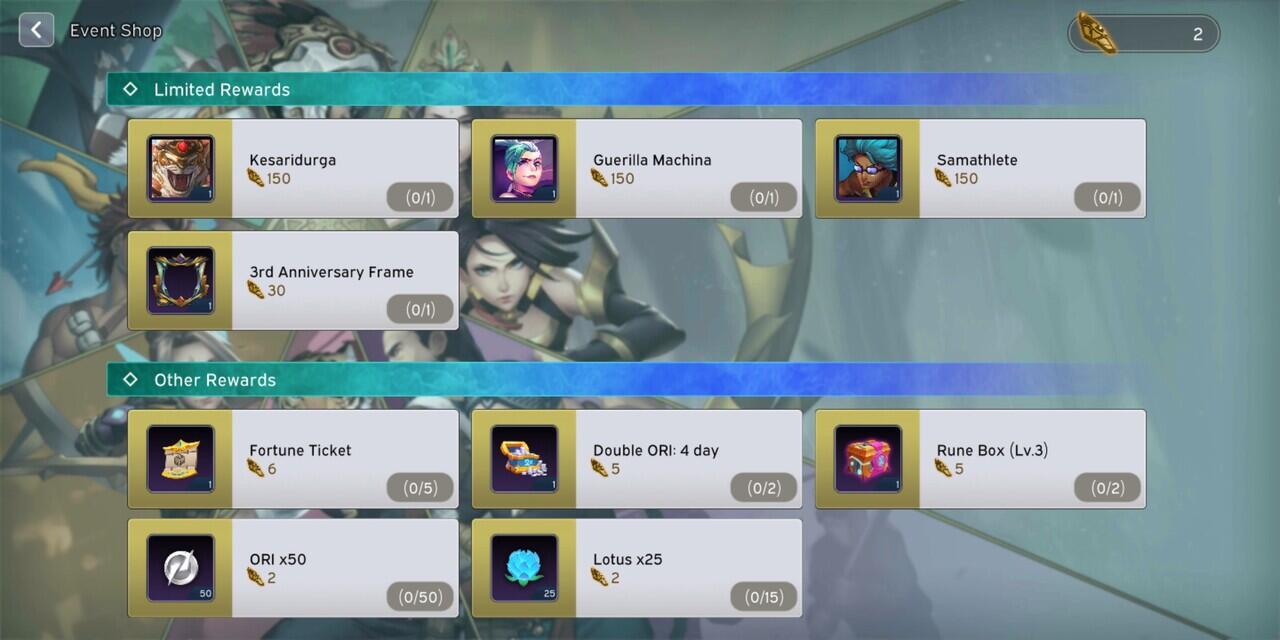 Lokapala Update Anniversary ke-3, &quot;The Wheel of Becoming&quot;