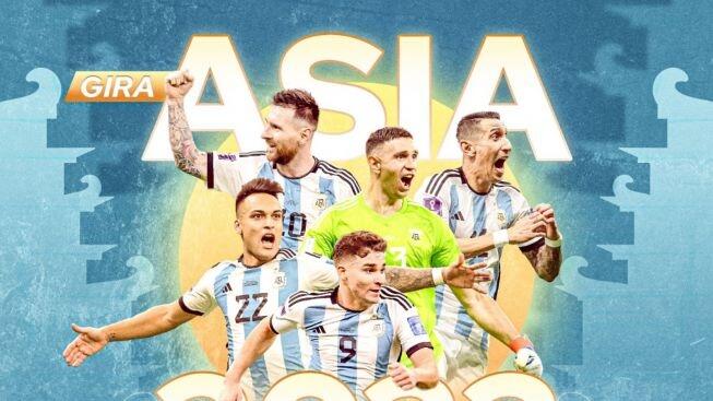 Pasang Foto Messi, Website Argentina Resmi Umumkan Ke Jakarta Hadapi Timnas 19 Juni