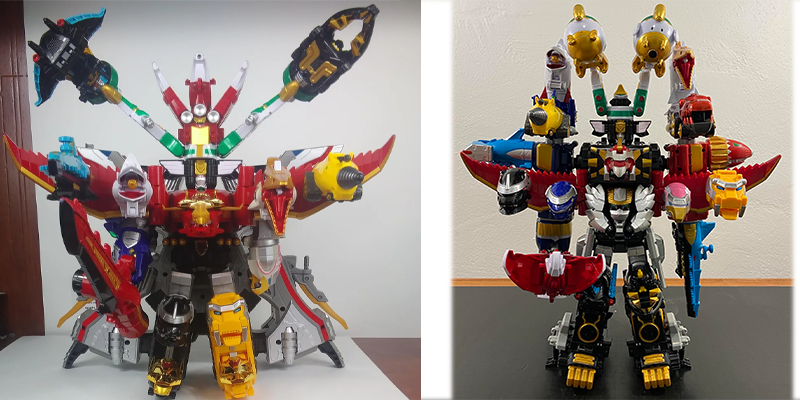 Mecha-mecha Super Sentai/Power Rangers dengan Desain Ultimate Form Terburuk