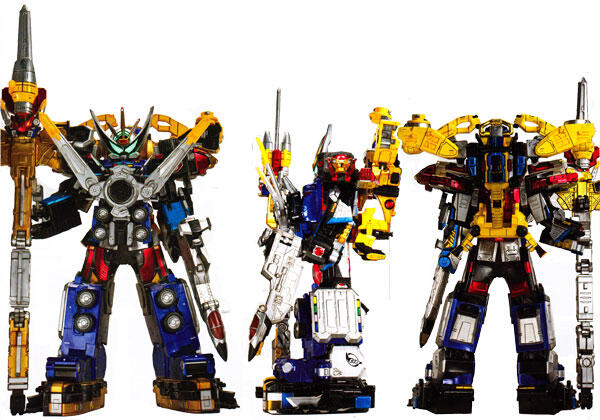 Mecha-mecha Super Sentai/Power Rangers dengan Desain Ultimate Form Terburuk