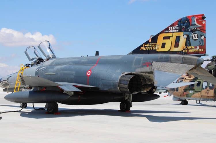 F-4 'Terminator' Phantom - Mengenal Jet Tempur Milik Turki yang Dimodifikasi Israel