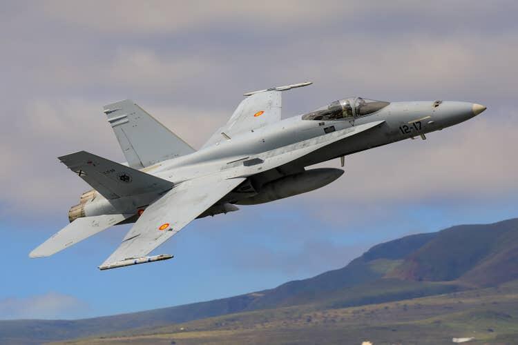 EF-18 Hornet Milik Spanyol Jatuh Saat Latihan, Pilot Selamat