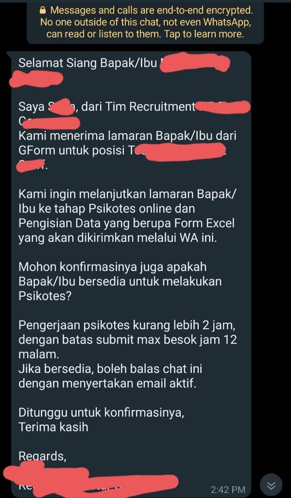 Harapan Gua Pindah Ke Perusahaan Lain Agar Mental Gua Bisa Sembuh