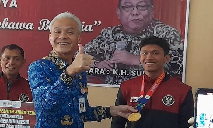 Ganjar Nilai Atlet Berprestasi di SEA Games Layak Peroleh Profesi yang Lebih Baik