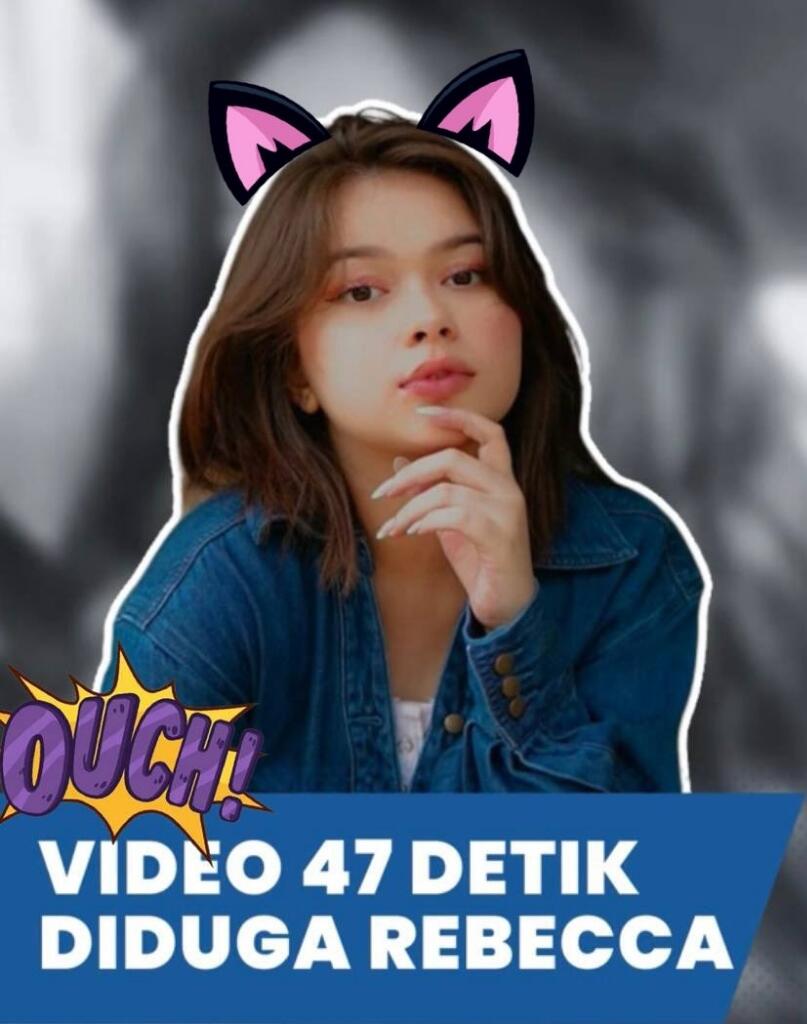 Video Syur 47 Detik Mirip Rebecca Klopper Diadukan ke Polisi