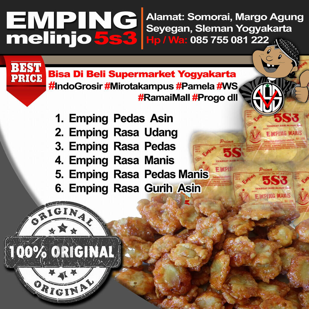 Emping Melinjo 5s3