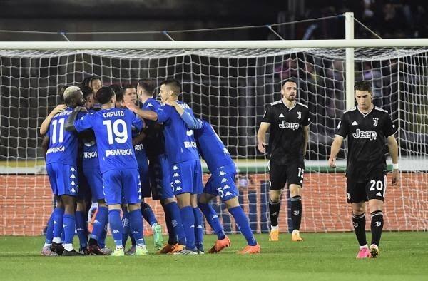 Juventus Babak Belur Dihajar Empoli 4-1, Pengurangan Poin Berdampak Pada Zona UCL