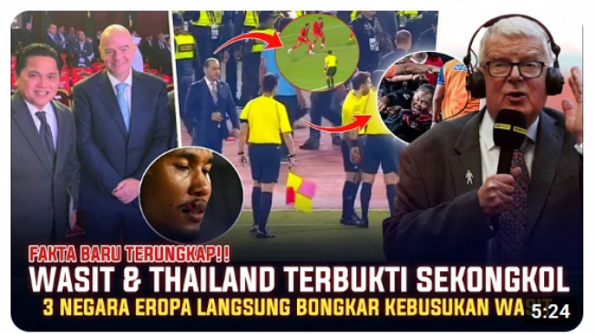 Cek Fakta: Wasit Final SEA Games 2023 dan Thailand Terbukti Sekongkol, Benarkah ?