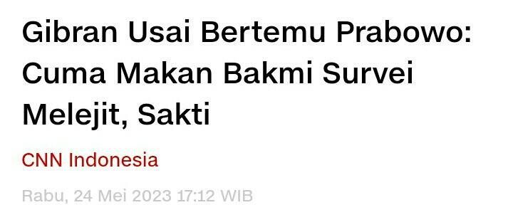 Gibran dan Puan Maharani akan Bermalam Mingguan di Wedangan Keprabon Solo