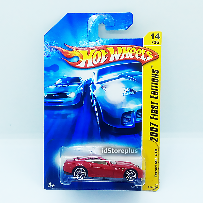 Koleksi Hot Wheels Ferrari 599 GTB RED 2007 FIRST EDITIONS