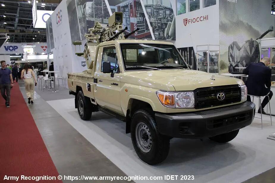 IDET 2023: Ceko Tawarkan Sistem Anti Drone Memakai Platform Pickup Toyota