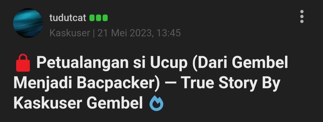 Plot Twist Kisah Perjalanan Ucup, Apakah Itu? 🔥🔥🔥