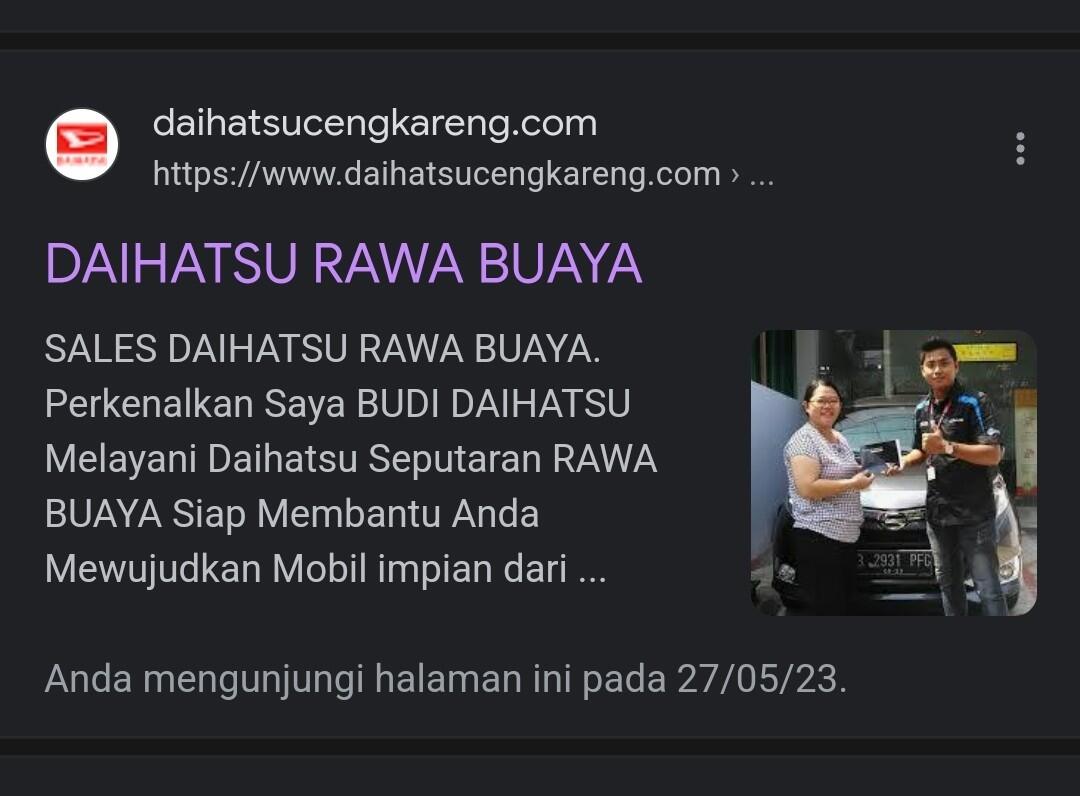 DAIHATSU RAWA BUAYA