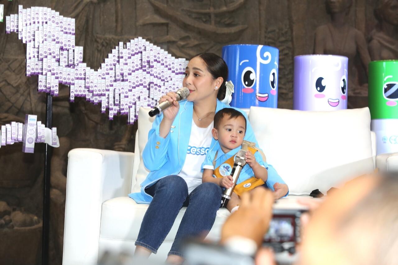 Nagita Slavina Sebar Semangat 1 Juta Cessa untuk Anak Indonesia Sehat dan Ceria