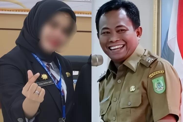 Kabid Dispenda Rohil Dona Ratna Sari Alumni IPDN Kepergok Ngamar Bareng Wabup Sule


