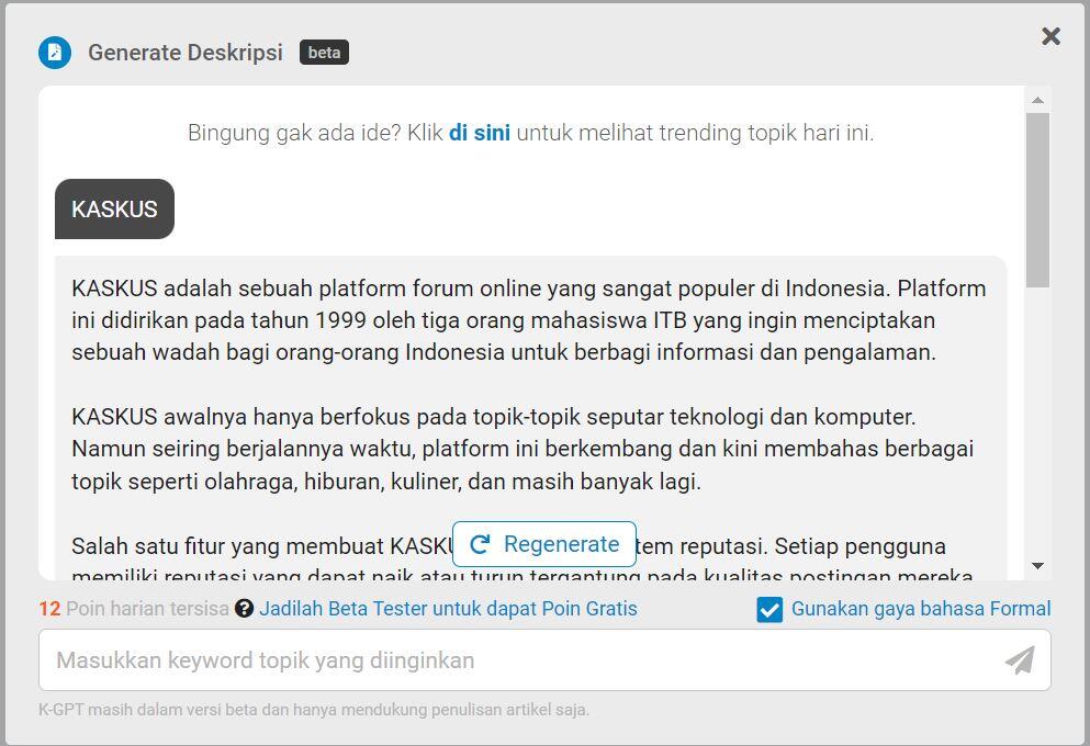 &#91;K-GPT&#93; KASKUS Forum: Tempat Berdiskusi yang Asyik