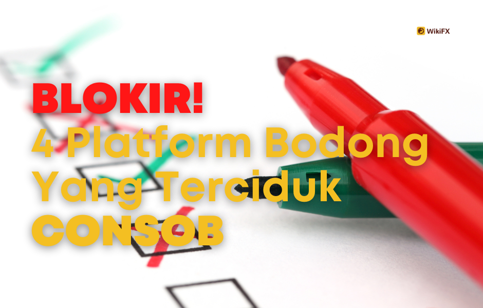 BLOKIR! 4 Platform Bodong Yang Terciduk CONSOB