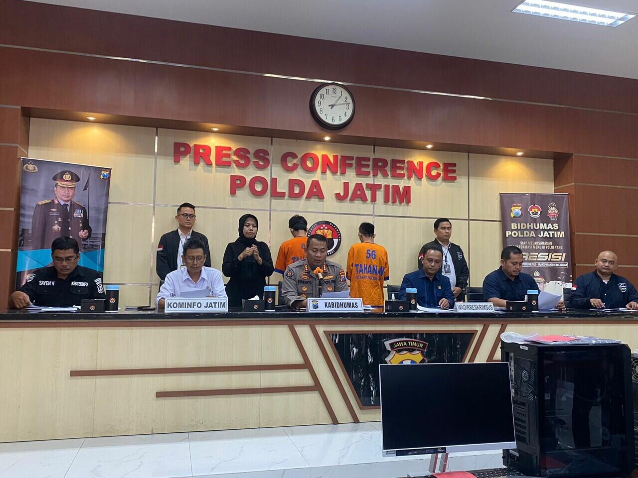 Dua Hacker Judi Slot Ditangkap Polda Jatim Saat Retas Situs ITS Dan Pemprov Jatim